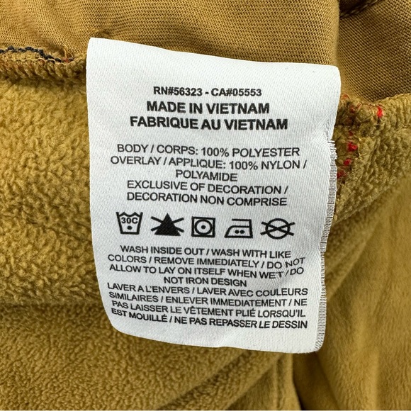 Nike Sportswear Retro Fleece Jogger Pant Pockets Colorblock Gold Bronze Black - Picture 7 of 15